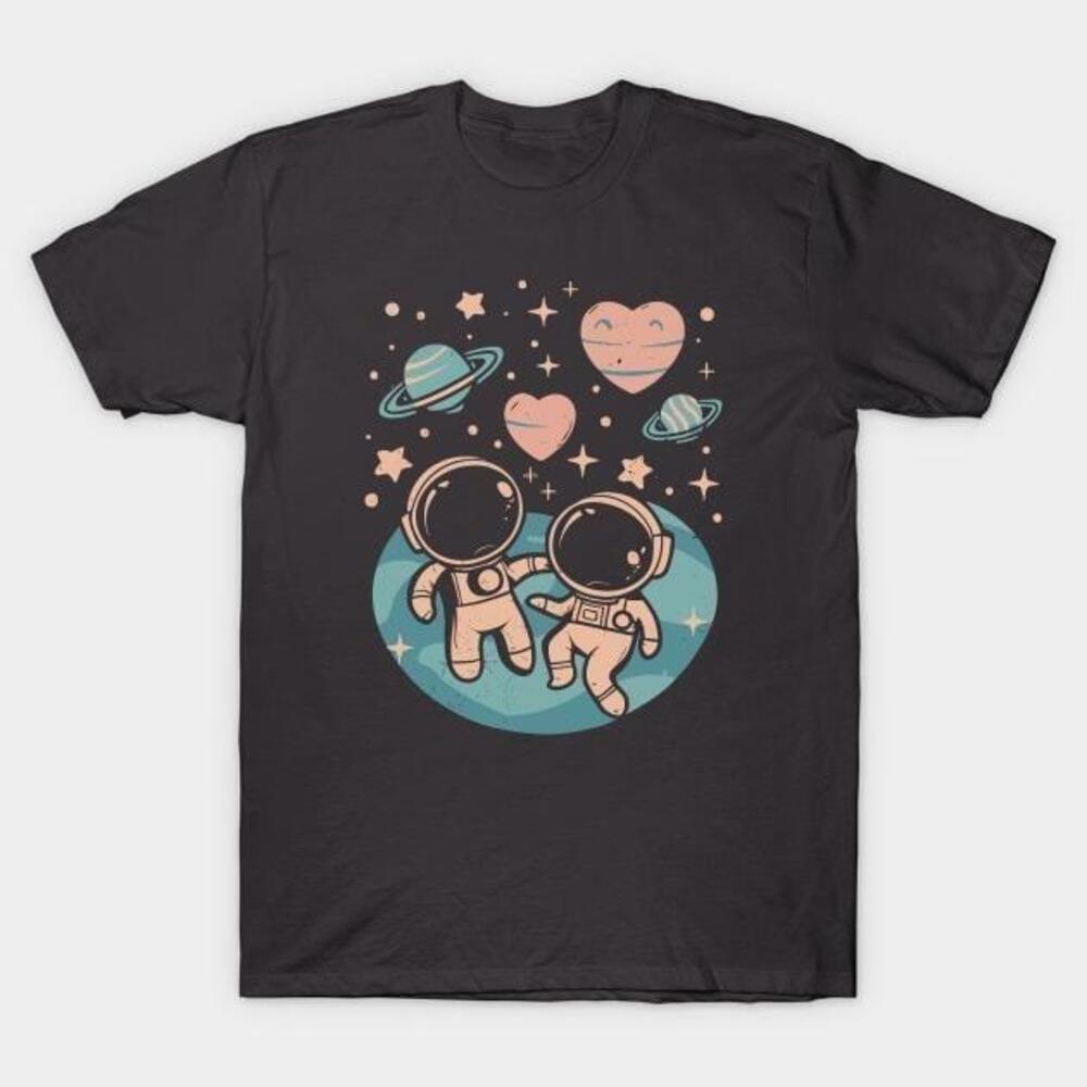 Galactic Love Valentines Day Tshirt
